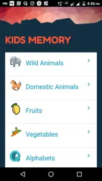 Kids Memory Game Screen Shot 7