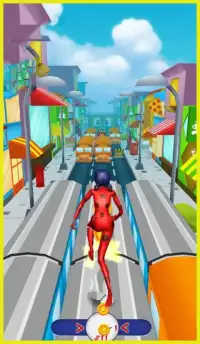 Subway Lady Adventure 3D Endless Running Game Screen Shot 1