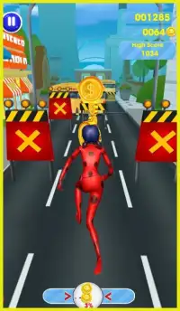 Subway Lady Adventure 3D Endless Running Game Screen Shot 3