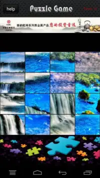 3D Waterfall Puzzles Games Screen Shot 2