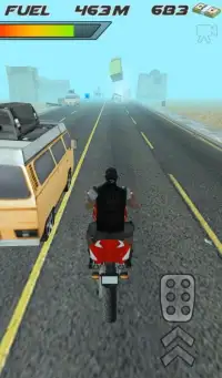 Moto Race: Loko Traffic Screen Shot 2