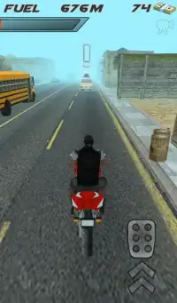 Moto Race: Loko Traffic Screen Shot 1