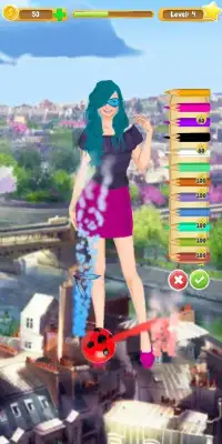 Ladybug Fashion Dressing for Girls Screen Shot 5