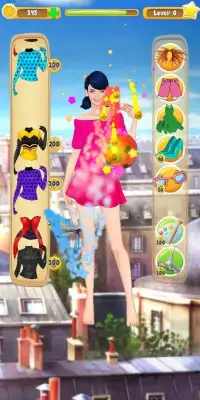 Ladybug Fashion Dressing for Girls Screen Shot 1
