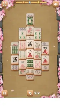 Mahjong Flower Screen Shot 1