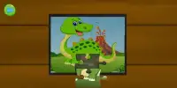 Dinosaur Puzzle : Jigsaw kids Free Puzzles game Screen Shot 0