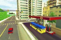 Luxury City Coach Bus Driving Simulator Game 3D Screen Shot 2