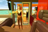 Luxury City Coach Bus Driving Simulator Game 3D Screen Shot 9