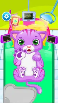 Game for Kids - Cat Doctor Funny Screen Shot 7