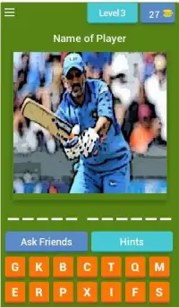 Guess the Cricket Player Name Screen Shot 2