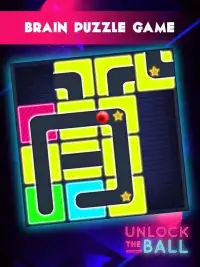 Neon Ball - Classic Slide Puzzle Game Screen Shot 4