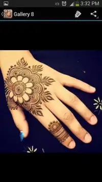 Simple Mehndi Designs Screen Shot 1