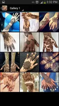 Simple Mehndi Designs Screen Shot 0