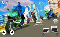 Infinity Superhero Moto GTR Stunt Racing 2018 Screen Shot 0