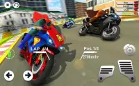 Infinity Superhero Moto GTR Stunt Racing 2018 Screen Shot 4
