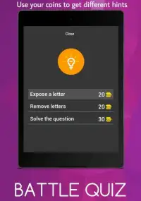 BATTLE QUIZ - PUBG knowledge quiz game for free Screen Shot 1