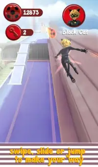 NEW Miraculous LadyBug Runner Game 3D Screen Shot 1