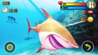 Angry Shark Attack Simulator Game 2019 Screen Shot 3