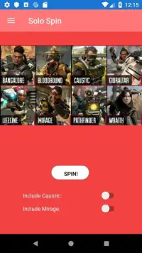 Character Roulette for Apex Legends Screen Shot 4