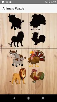 Animals Puzzle Screen Shot 2
