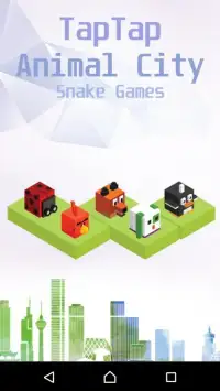 Tap Tap Animal City - Snake Games Screen Shot 4