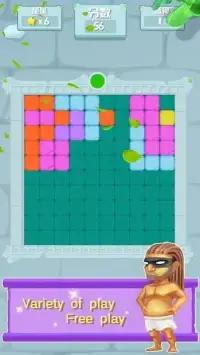 Egypt Block : Puzzle Classic And 1010! Screen Shot 7
