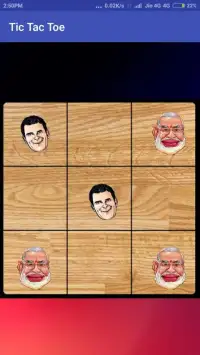 Modi Vs Rahul - Tic Tac Toe Screen Shot 3