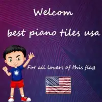 Best Piano Tiles-USA flag 2019 Screen Shot 6