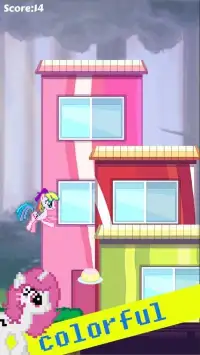 Pixel Pony Lompat Screen Shot 1