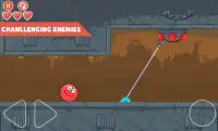 Red Hero 4 - Bounce Ball Volume 3 Screen Shot 2