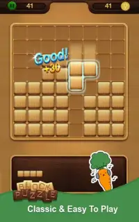 Wooden Block Puzzle: Classic Block Game Screen Shot 9