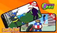 Battle Frog Game Amazing Adventure : IN CITY TOWN Screen Shot 1