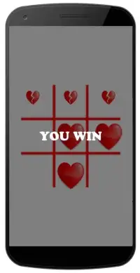 Tic Tac Toe Lover Valentine's day Edition Screen Shot 0
