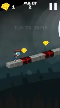 Jump Jump Go Zombie Screen Shot 2