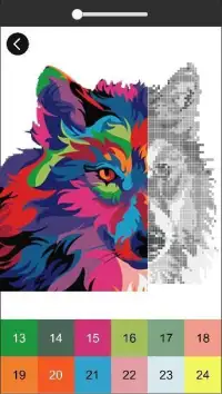 Coloring Animals Pixel Art Game Free Screen Shot 3