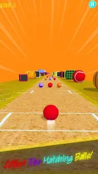 Cricket Ball Twist : Rainbow Color Screen Shot 5