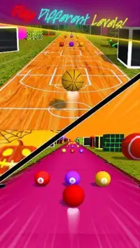 Cricket Ball Twist : Rainbow Color Screen Shot 12
