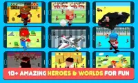 Angry Gun: fun shooting games for free in voxel Screen Shot 3