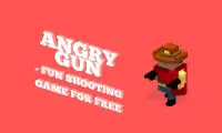 Angry Gun: fun shooting games for free in voxel Screen Shot 0