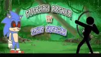Stickman Archer vs Stickman Sonic Screen Shot 3