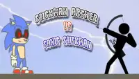 Stickman Archer vs Stickman Sonic Screen Shot 1