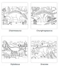 Jurassic World Coloring Pages Screen Shot 6