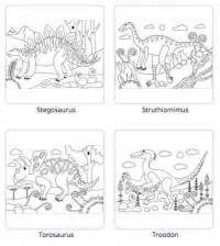 Jurassic World Coloring Pages Screen Shot 5
