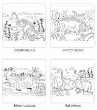 Jurassic World Coloring Pages Screen Shot 8