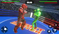 Robot Ring Fighting SuperHero Robot Fighting Game Screen Shot 4