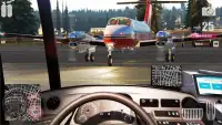 Airport Bus Driver 2019:City Driving Simulator 3D Screen Shot 1