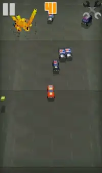 The Race Car With the Police Screen Shot 2