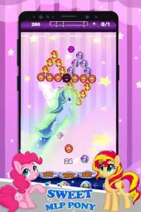 Bubble Pony Shooter MLP Screen Shot 2