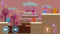 Red boy and Blue girl - Candy World Adventure Screen Shot 1