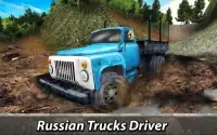 ***Russian Truck 6x6: Offroad Driving Simulator Screen Shot 0